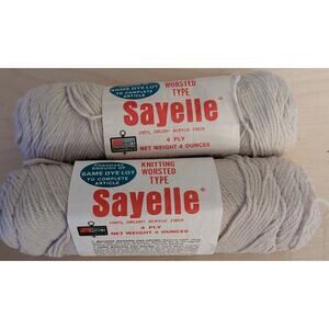 🦃Sayelle 1003 Bone Yarn Lot